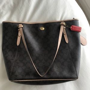 Coach monogram tote bag